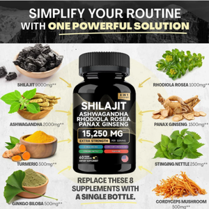 שילאג 'ט קפסולה שילאג' ט שילאג 'ט טיפול כוח זכר בריאות תוספת שילאג' ט תמצית קפסולות במחיר הטוב ביותר - Product Image 2