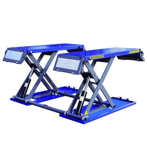 Movable Hydraulic <strong>Scissor</strong> <strong>Car</strong> Lift Hydraulic Garage <strong>Car</strong> Ramps <strong>Jack</strong> for Hydraulic Floor Lifting and <strong>Car</strong> Wash Ramp 3000kg 1000mm - Product Image 4