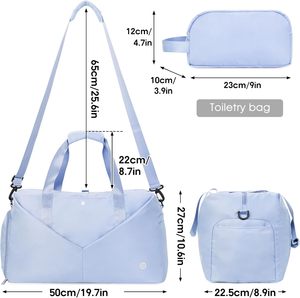 Bolsa de lona ecológica personalizada con logo impreso, plegable, para llevar el esterilla de yoga, muestra gratuita. - Product Image 5
