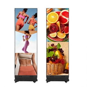 Écran d'affichage LED pliable ultra-fin pour intérieur, signalisation numérique intelligente, affichage animé de la publicité de marque pour les magasins de détail - Product Image 1