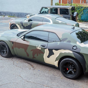 WRAPMASTER 1.52*20m Low Tack Glue Camo Car Body Sticker Vinyl Wrap - Product Image 6
