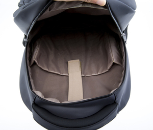 nde capacité frontal cousu visage multi poches en tissu oxford de qualité supérieure <span class=keywords><strong>sac</strong></span> à <span class=keywords><strong>dos</strong></span> pour ordinateur portable USB port - Product Image 6