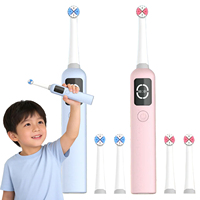 Cepillo de Dientes Eléctrico Inteligente de Alta Calidad para Niños con Pantalla LED, Totalmente Automático, Recargable, con Cerdas Suaves y Rotación