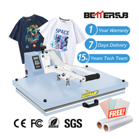Baiyin DTF presse à chaud 40*60cm T-shirt Machine de transfert d'impression numérique DTF presse à chaud Machine pour t-shirt
