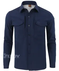 ESDY 11 Color Long Sleeve Soft Shell Tactical <strong>Fleece</strong> Warm <strong>Lined</strong> Thermal <strong>Shirt</strong> - Product Image 1