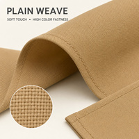 Serviette carrée en polyester filé commercial, parfum bois de santal, 20x20, 240 GSM, réutilisable, pour hôtels et restaurants, vente en gros, logo personnalisé
