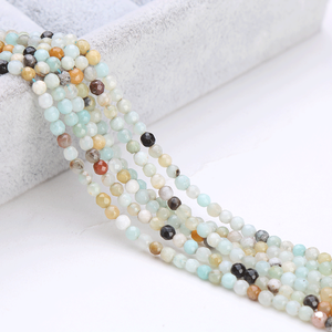 Cuentas Sueltas de Piedra Lunar Arcoíris de 8mm, Gemas Azules con Mineral Pulido, Coral, Ágata, Ojo de Gato en Venta, Variedad de Materiales de Piedras Preciosas - Product Image 6