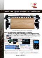 Máquina cortadora de vinilo plotter de corte Jindex UPC2 160 con función de contorno automático