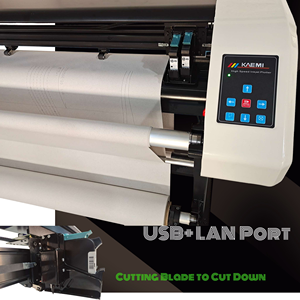 Plóter de inyección de tinta para industria de ropa, impresora de gran formato de alta velocidad, con dos cabezales de impresión hp45 - Product Image 4