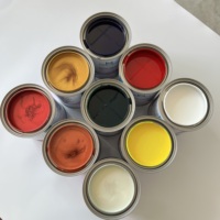 Revêtement liquide laqué acrylique bleu nacré de haute qualité pour peinture automobile et marine, application par pulvérisation résistante aux UV