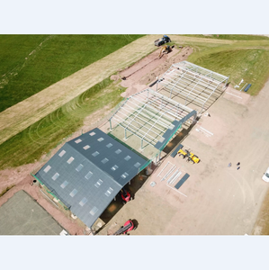 Stylo d'agneau de mouton durable de conception moderne Structure en acier préfabriquée Maison de chèvre Est-assemblé traditionnel pour l'Afrique du Sud - Product Image 5