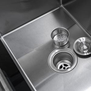 Lavello singolo lavello in acciaio inox PVD Nano mano sottomontaggio lavello cucina fattoria lavello - Product Image 4