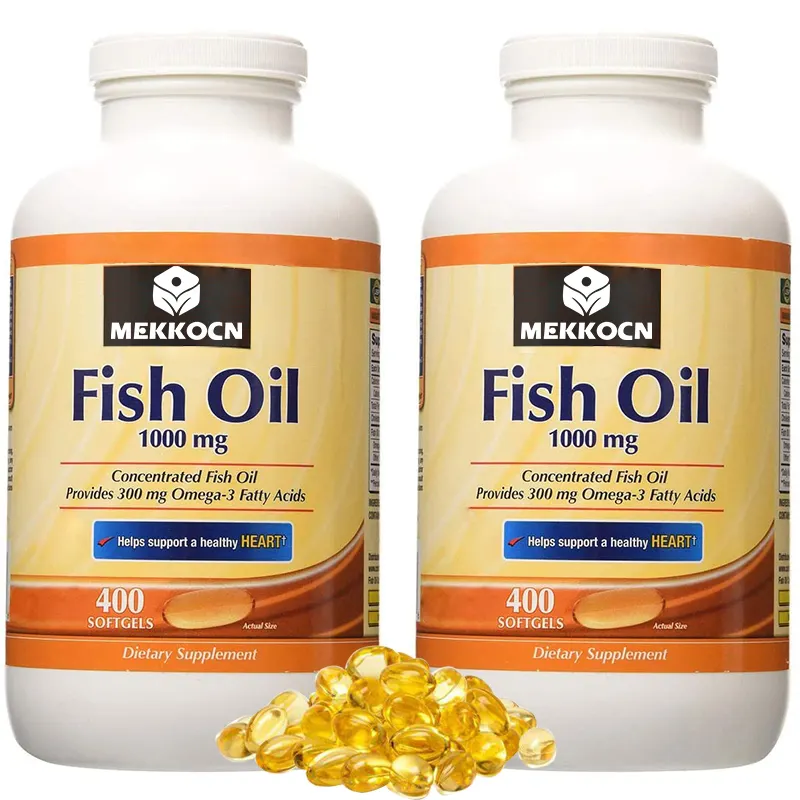 Viên Nang Softgel Dầu Cá Viên Nang Mềm Dầu Cá EPA DHA Omega 3 Viên Nang Mềm Dầu Cá Não & Tim Khỏe Mạnh