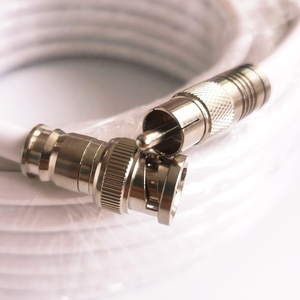 Nén Loại <span class=keywords><strong>BNC</strong></span> Để <span class=keywords><strong>RCA</strong></span> RG6 Tri-Lá Chắn Bện Che Chắn CCS Dây Dẫn Cáp Đồng Trục Cho HDTV 1080P Rạp Hát Tại Nhà DVD Máy Nghe Nhạc - Product Image 3