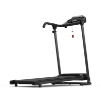 Tapis roulant pliable pour usage domestique 300 lbs avec haut-parleur, écran LCD multifonctionnel, équipement de fitness cardio pour la maison