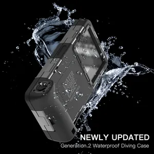 Hot Sale 15 Meters/50ft Waterproof Universal Shellbox Diving Case For Diving/swimming For Samsung/IPhone/Huawei/Xiaomi/Google