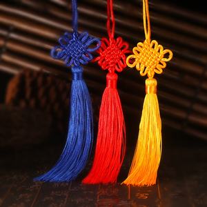 Llavero Hecho a Mano con Nudo de Amor Chino, Borla de la Suerte, Amuleto de Joyería, Colgante Oriental, Decoración para Fiestas de Año Nuevo, Bodas, Regalo - Product Image 3