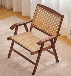 Sillón <span class=keywords><strong>de</strong></span> Bambú Sólido <span class=keywords><strong>de</strong></span> Estilo Nórdico Moderno, Resistente, para Dormitorio y Sala <span class=keywords><strong>de</strong></span> Estar, Muebles para el Hogar - Product Image 1