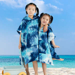 ผ้าขนหนูชายหาดเด็ก ขายส่ง รับทำโลโก้ ผ้าไมโครไฟเบอร์เนื้อนุ่ม แห้งเร็ว สีพื้น สำหรับวันหยุดฤดูร้อน ได้รับการรับรองมาตรฐาน OEKO-TEX - Product Image 5