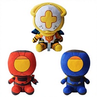 Peluche Robot Kawaii de Haute Qualité, Douce, 25 cm, avec Rembourrage en Coton PP, Poupées Gabriel pour les 14 ans et plus, Cadeaux d'Anniversaire/Noël