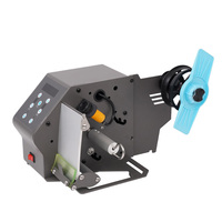 Distributeur d'étiquettes alimentaires et médicales électrique DT208, machine d'emballage automatique électronique à vitesse réglable pour cartons en papier, moteur Core Moto 8146