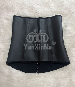 Corset amincissant colombien en latex à 9 baleines en acier, marque privée, pour femme, effet sablier, gaine de maintien post-partum - Product Image 4