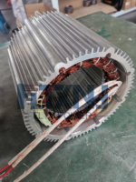Générateur à aimant permanent à énergie libre 1KW 2KW, Alternateurs triphasés CA 110V 220V 380V 400V avec système moteur 10KW