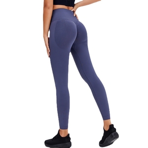 Leggings Deportivos de Yoga con Efecto Levantamiento de Glúteos, Cintura Alta, Efecto Piel Desnuda, Sin Costuras, para Fitness - Product Image 6