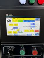 Presse pneumatique haute sécurité DADI APA-80T de 80 tonnes pour boîtes repas industrielles en aluminium