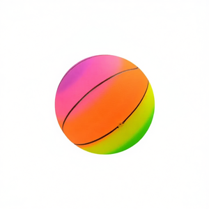 Mini Balón de Baloncesto Fluorescente de 100 Gr, 14 Cm, PVC, Juguete - Product Image 1