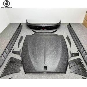 MSY Style Matte Forged Carbon Body <b>Kits</b> for <b>Rolls</b> Royce Spectre 2025 Carbon Hood Car Bumpers Front Diffuser Side Skirt Parts - Product Image 6