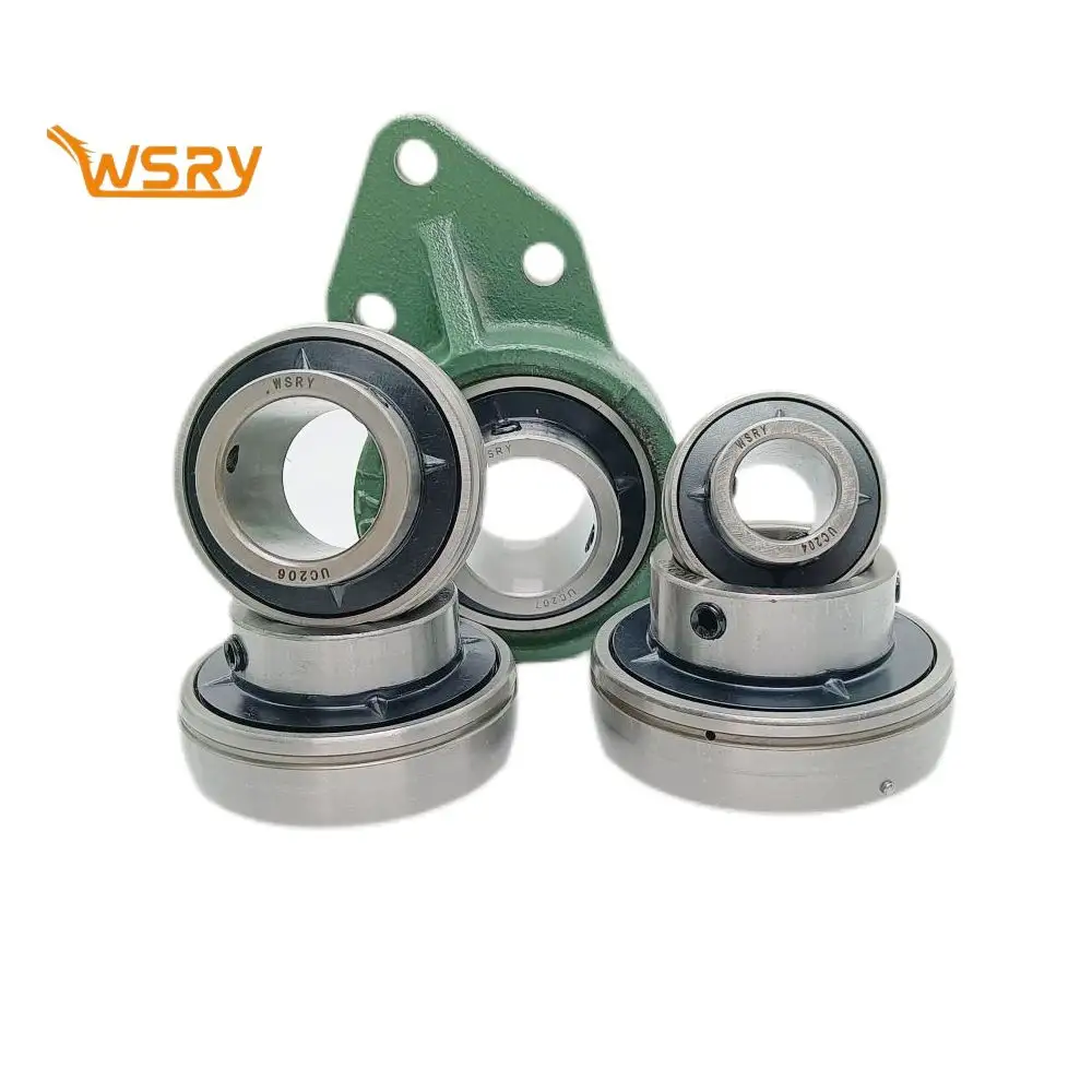 Wsry Chrome thép tiếng ồn thấp uc209 ucf209 ucfa209 ucfb209 ucfc209 ucfly209 ucp209 ucpa209 ucph209 uct209 gối khối vòng bi