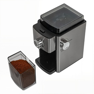 เครื่องบดเมล็ดกาแฟแบบล้อแบนใช้ในบ้านเครื่องบดเมล็ดกาแฟเอสเพรสโซแบบหยดที่บดเมล็ดกาแฟ14ตั้งค่า - Product Image 5