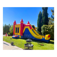 Videur gonflable pour enfants en plein air Combo Maison gonflable pour enfants Jumper 1 pièce Assurance commerciale personnalisée Château ensoleillé unisexe