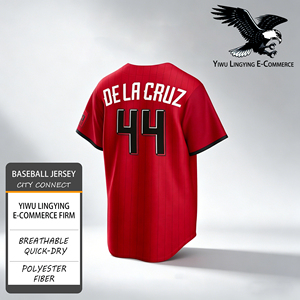 Venta al por Mayor 2026 Nuevo Producto en Oferta # Camiseta de Béisbol City Connect 44 Elly De <span class=keywords><strong>La</strong></span> Cruz con Bordado Superior, Transpirable y de Secado Rápido - Product Image 1