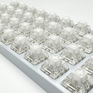 Interrupteurs de clavier mécanique Kailh Box White <span class=keywords><strong>Clicky</strong></span> 50gf pré-lubrifiés, anti-poussière, étanches, SMD, 80 millions de cycles, clavier de jeu - Product Image 5