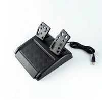 Volante de Carreras con Cable ABS para PS2 y PC