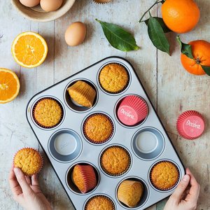 Confezione da 75 Pirottini di Carta Rossi 5 X 3,2 cm per Cupcake, Muffin e Decorazioni Dolciarie - Product Image 2