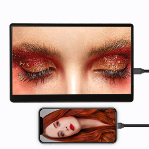 Màn Hình Di Động 15.6 Inch Du Lịch Màn Hình Cho Máy Tính Xách Tay Tiết Kiệm Điện Năng IPS Hiển Thị Thêm Thứ Hai Xách Tay Màn Hình Màn Hình Nhựa Trường Hợp - Product Image 5