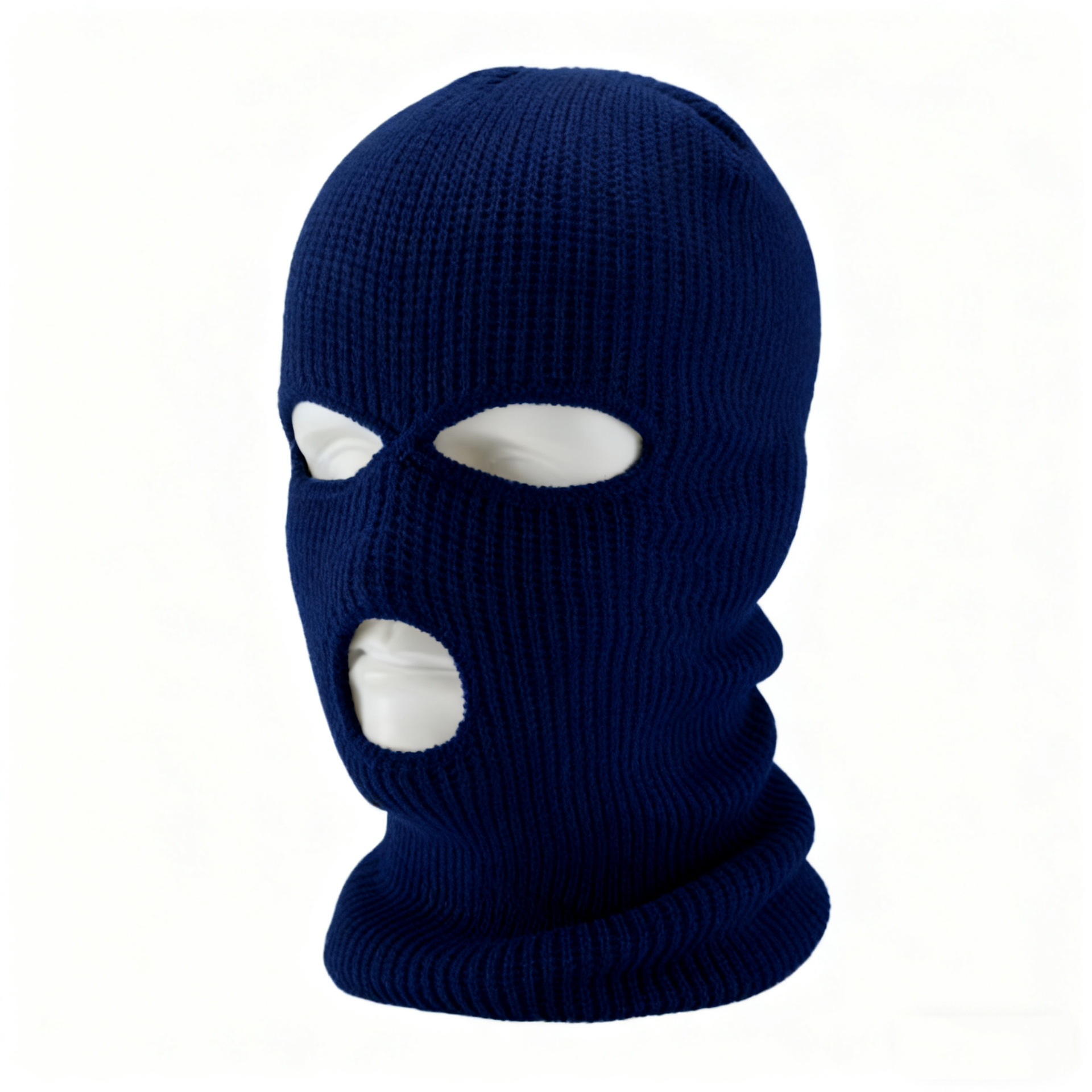 Three-hole royal blue