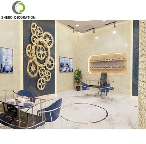 Vitrine de montre de haute qualité, design de décoration de boutique de montres, logo personnalisé, vitrine de montre avec comptoir d'exposition en verre, vitrine murale - Product Image 2