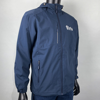 Personalisierte Bestickte Logo Polyester Wasserdichte Softshell Vollreißverschluss-Jacke Team Corporate Uniform Damen Softshelljacke Herren