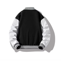 Veste bomber de baseball pour homme, style chinois, hiver, personnalisée, avec col montant