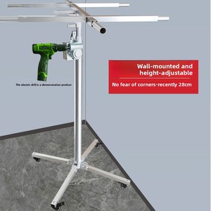 Elevadores de Techo Multiusos para Trabajos en Madera, Soporte de Placa de Yeso con Manivela, Herramienta de Instalación de Placas de Acero Inoxidable <span class=keywords><strong>Etex</strong></span> - Product Image 2