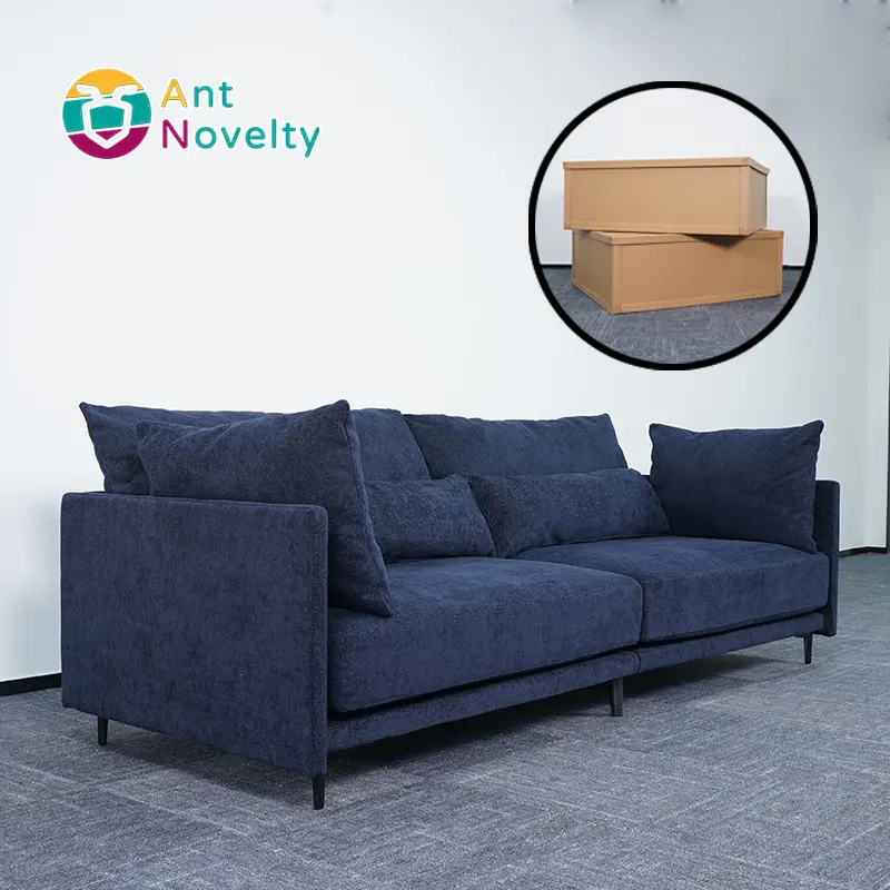 AntNovelty sofá comprimido fácil de montar sala de estar sofás de lujo