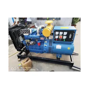 Set di generatori diesel alla moda 75kw 100kva scatola insonorizzata rimorchio dinamo wei chai yu chai motore ospedale genset