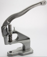Machine à boutonner manuelle en aluminium à point noué pour usage domestique, aiguille simple, nouvelle presse manuelle pour l'application d'œillets et de boucles
