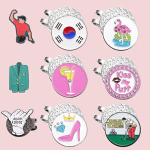 25年制造，可定制徽标，强磁性徽章帽夹，高尔夫配件，定制设计高尔夫帽檐夹 - Product Image 5