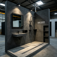 Salle de bain préfabriquée économique, salle de bain modulaire complète pour complexe d'appartements