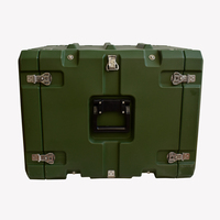 Couleurs personnalisées Moule rotatif dur 19 pouces antichoc 8u Rack Mount Case